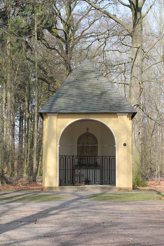 Blick auf die kleine Kapelle